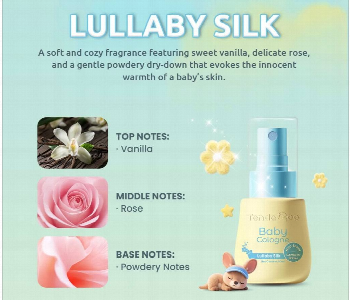 Express Delivery - Tenderoo Baby Cologne Lullaby Silk Scent 50Ml - ID 7166825