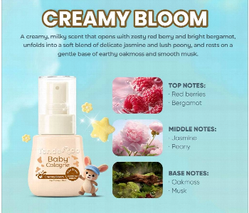 Express Delivery - Tenderoo Baby Cologne Creamy Bloom Scent 50Ml - ID 7166828