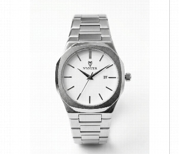 New Arrivals For Viguer Executive Series Silver Steel Date Watch - ID 7166869