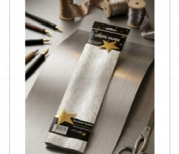 New Arrivals For Premium Metallic Silver Crepe Paper Roll 50 Into 200Cm Diy 1Pc - ID 7166993