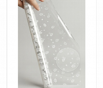 Express Delivery - Clear Cellophane Gift Wrapping Roll Mixed Design 150 Into 70Cm - ID 7167030