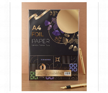 Express Delivery - Metallic Foil Paper A4 10 Sheets Decorative Craft Pack - ID 7167120