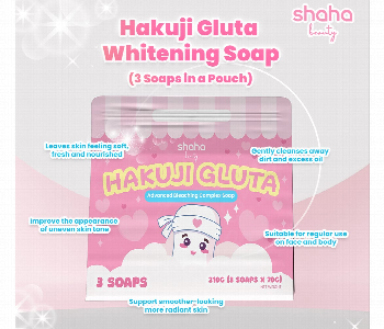 Express Delivery - Shaha Beauty Hakuji Gluta  Advanced Bleaching Complex Soap 3Pcs By 70Grams - ID 7167294