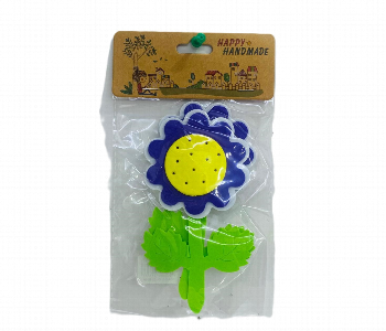 Express Delivery - Craft Foam Flower 2Pcs 15 Into 8Cm Blue Self Adhesive Diy - ID 7167344