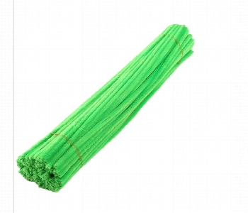 Express Delivery - Pipe Cleaners Light Green 25Pcs Chenille Stems Diy Craft - ID 7167405