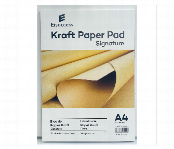 Express Delivery - Eisuccess Brown Sns 6002 A4 Craft Paper Pad A4 130Gsm 20 Sheets - ID 7167475