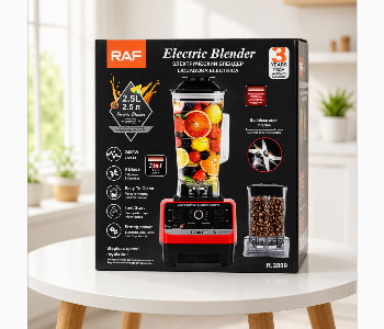 New Arrivals For Raf R2809 Heavy Duty Blender Set 2400W 2.5L High Speed Blender Mixer Grinder Juicer Food Processor Red - ID 7167516