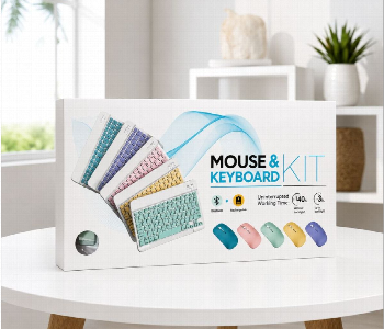 Express Delivery - Rechargeable Bluetooth Keyboard And Mouse Set With Backlit Keyboard Green Wireless Combo - ID 7167578