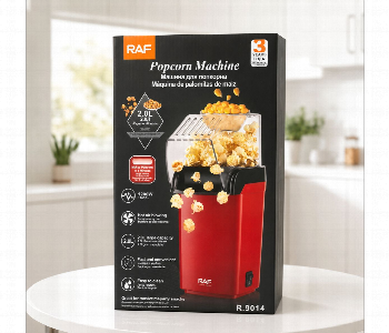 Express Delivery - Raf Hot Air Popcorn Maker 2 L 1200 W Oil Free Popcorn Machine R 9014 - ID 7167599