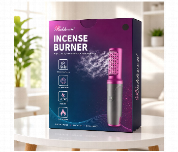 Express Delivery - Electric Bukhoor Burner Pink Rechargeable Incense Burner Portable Arabic Bakhoor Burner - ID 7167621
