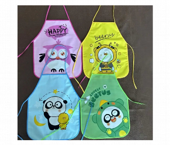 Express Delivery - Kids Art Apron Small Size Painting And Doodling Apron Purlpe - ID 7167661