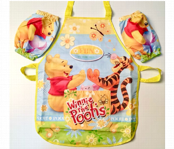 Express Delivery - Winnie The Pooh 3Pcs Apron And Sleeve Covers Set - ID 7167681