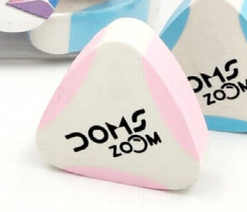 Express Delivery - Doms Zoom 7243 Triangle Dust Free Eraser Precision Tool Pink - ID 7167748