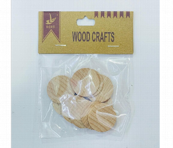 Express Delivery - Biersi Wooden Craft Round 10Pcs 3Cm 4Mm Thick No Mp086 - ID 7167757