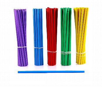 Express Delivery - Wooden Craft Sticks 50Pcs Multicolor 16Cm Smooth Round - ID 7167764