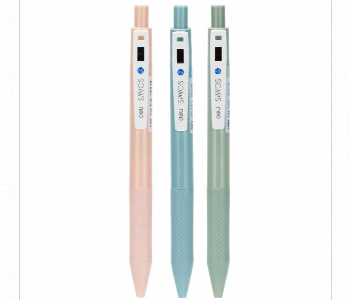 Express Delivery - Deli Gel Pen Eg58 Bl 0.5Mm Blue Smooth Writing Pen Beige - ID 7167778