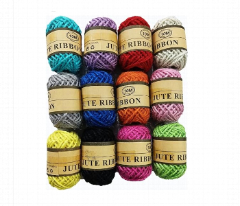 Express Delivery - Jute Rope 4Pcs 10M 1 5Mm Natural Color Craft Diy - ID 7167862