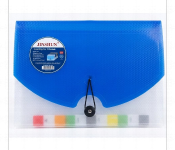 New Arrivals For Jinshun 13 Pocket Expanding File Folder Blue A4 Document Organizer - ID 7167964