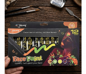 Express Delivery - Yalong Glow In The Dark Face Paint Yl232217 12 Colors - ID 7168399