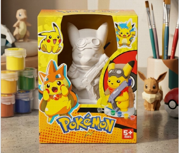 Express Delivery - Pokemon Pikachu Diy Plaster Painting Kit Creative Craft Set - ID 7168400