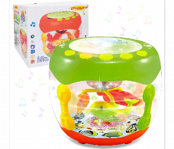 New Arrivals For Light Ahead 3D Aquarium Musical Drum Rechargeable Toy - ID 7168423
