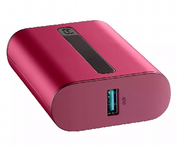 Express Delivery - Cellularline 10000Mah Power Bank Thunder  Red - ID 7168667