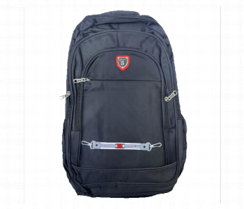 Express Delivery - Black Multi Compartment School Bag 18 Inch Unisex - ID 7168714