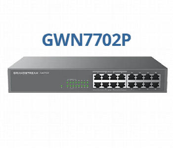 Express Delivery - Grandstream Gwn7702P Unmanaged Network Switch 16X Gbe Rj45 8X Poe - ID 7168955