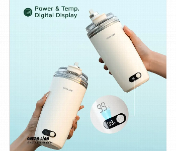 Express Delivery - Green Lion 350Ml Automatic Stirring Cupcreamy - ID 7169004