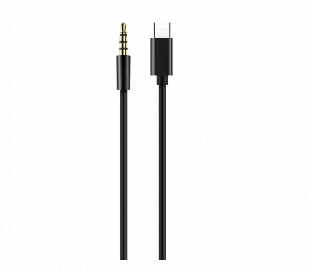 Express Delivery - Aux Cable Gl 090 2 Type C To 3.5Mm High Fidelity Audio Black - ID 7169171