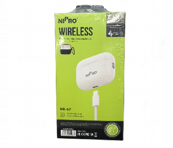 Nipro Nr 67 Wireless Earbuds Noise Cancelling Clear Calls Front View - ID 7169198