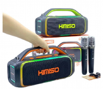 Express Delivery - Kimiso Kms 809Pro 60W Rgb Karaoke Speaker Dual Mic - ID 7169445