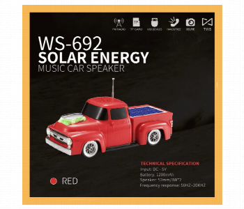 Express Delivery - Wster Ws 692 Truck Speaker Bluetooth Tws Fm Radio Handsfree - ID 7169467