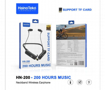 Express Delivery - Haino Teko Hn 200 Neckband Bluetooth 5.0 200H Tf Card Hd Sound - ID 7169474