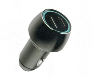 Express Delivery - Dcore T10 Car Charger 55W Dual Port Pd Usb C Fast Charging - ID 7169498