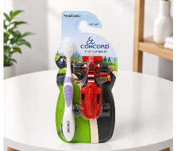 New Arrivals For Concord Ultra Soft Kids Toothbrush Red Soft Bristle Children Toothbrush Gentle Gum Care - ID 7169548