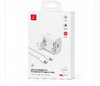 Express Delivery - 40W Gan Fast Charging Set Pd 40W Charger  Typec Cable Xundd Xdch118 - ID 7169742