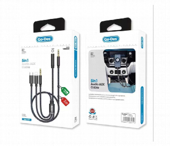 New Arrivals For Go Des Gac 368 5 In 1 Aux Audio Cable 1M Plug  Play - ID 7170070