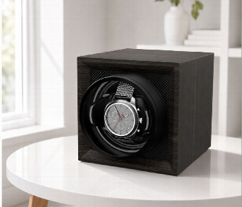 Express Delivery - Single Watch Winder For Automatic Watches Watch Winder Box With Silent Japanese Mabuchi Motor Usb Battery Power Gray - ID 7170183