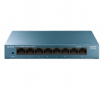 Express Delivery - Tp Link Ls108G 8 Port Gigabit Metal 10 100 1000Mbps Desktop Switch - ID 7170785