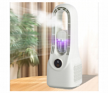 Express Delivery - Smart Bladeless Tower Fan Quiet Low Noise Electric Cooling Fan For Home And Office - ID 7170886