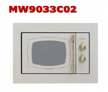 Express Delivery - Silverline Mw9033C02 Retro Beige Microwave Oven 800W Grill - ID 7171013