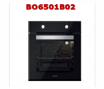 Express Delivery - Silverline Bo6501B02 Built In Oven 72L 60Cm Black Multifunction - ID 7171016