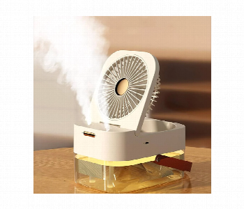 Express Delivery - 2.5L 3 In 1 Ultrasonic Humidifier Dual Spray Cool Mist Fan Led Usb Top Fill - ID 7171299