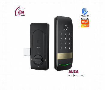 Express Delivery - Alba R02 Wifi Fingerprint Ttlock Smart Rim Door Lock - ID 7171693