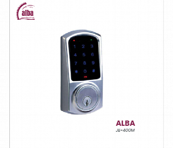 Express Delivery - Alba Je 400M Touchscreen Electronic Deadbolt Password Key - ID 7171699
