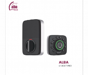 Express Delivery - Alba U Bolt Pro Bluetooth Biometric Smart Deadbolt Lock - ID 7171719