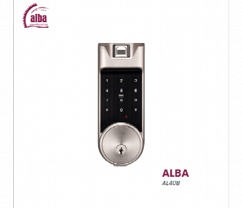 Express Delivery - Alba Al40B Biometric Bluetooth Smart Digital Door Lock - ID 7171735