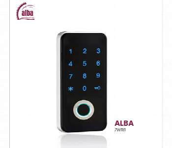 Express Delivery - Alba Zw118 Bluetooth Fingerprint Rim Cabinet Lock - ID 7171792