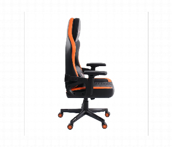 Ergonomic Gaming Chair Blackorangeporodo Gaming Front View - ID 7171849